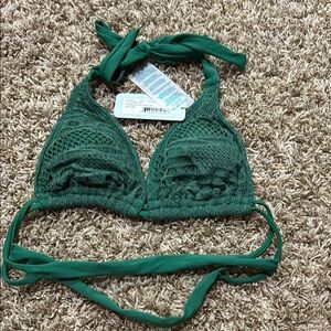 NWT Luli Fama El Carnaval palmas bikini top sz medium